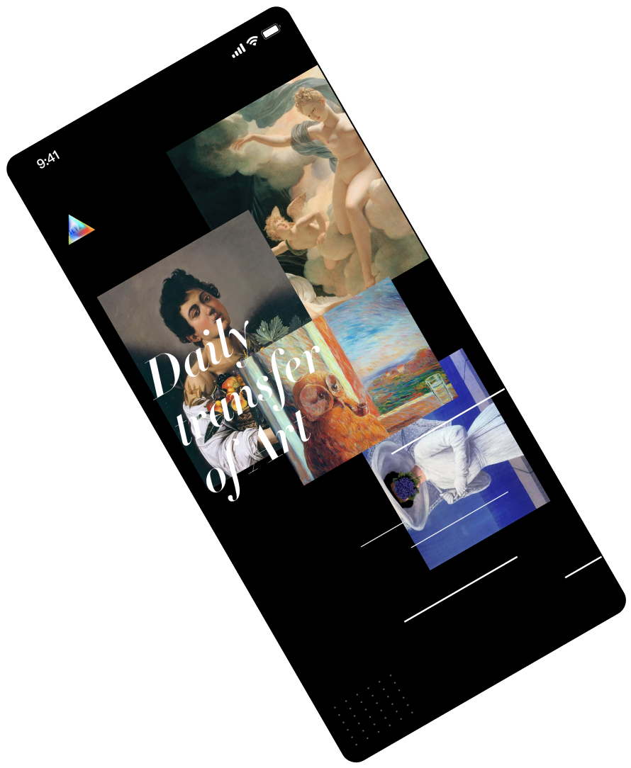EveryArt opening screen